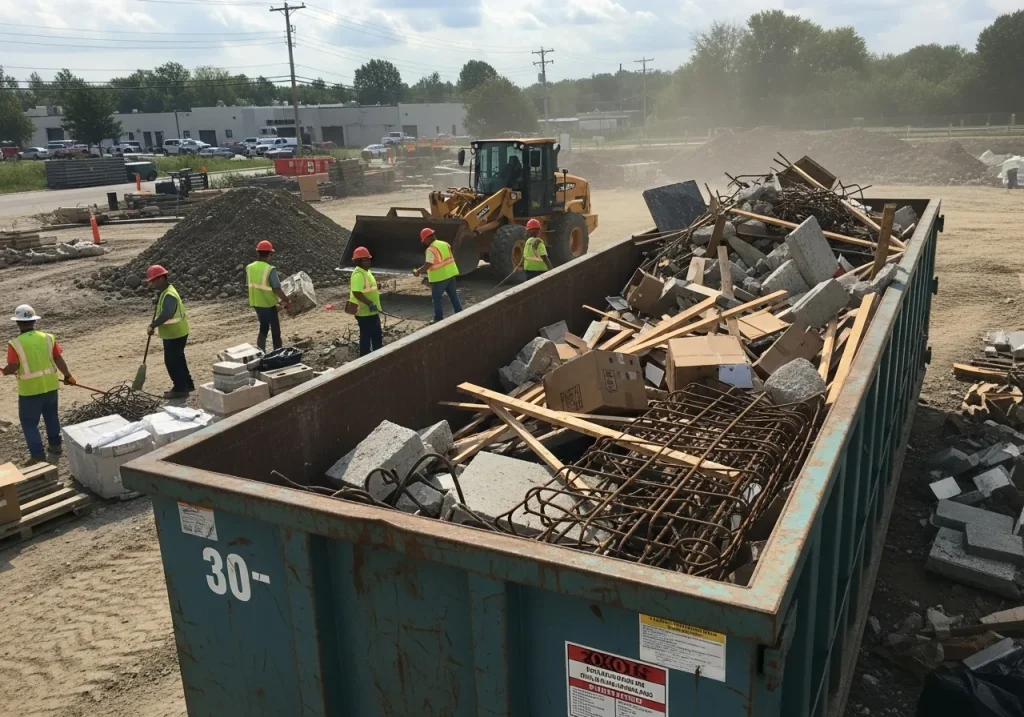 Edison Dumpster Rental — Work 5